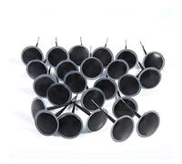 Tyre Patch Glue Tyre Mushroom Mushroom Needle Plug for Mushroom Rubber Mushroom Plug with Integrated Set of Tyres for Car/Motorcycle/Bicycle/Truck, 24 Pieces, 6 mm Repair