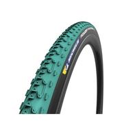 Michelin Power Cyclocross Jet Tubeless 700c X 33 Gravel Tyre Green 700C x 33 700C x 33 Green / Black