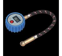Tyre Pressure Gauge Digital with Leader Hose & Quick Release 0-100psi