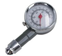 Tyre Pressure Gauge With Dial Push On Air Release 0-100 PSI