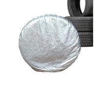 Tyre Protector for Cars, Waterproof Wheel Protector for Trailer Tyres, Wind and UV-Resistant Cover for Outdoor & Snow, for Motorhomes & Trucks, Summer Travel