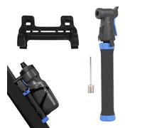 Tyre Pump for Bicycle, Compact Hand Pump for Bicycle Tires - Manual Inflator for Scooter, Travel, Camping, Urban Use and Inflatable Balls