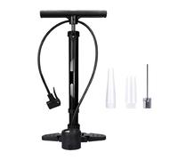 Tyre Pump with Pressure Gauge - 230 PSI Portable Pump | Manual Air Pump for Mountain Bikes and Road Bikes, Compact Swelling for Wheels