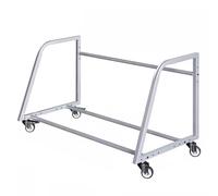 Tyre Rack Rolling Tire Wheel Rack for Garage Shop, Garage Storage Shelving for Tire Organizer, Floor-Standing Tire Display Stand Shelves, Holds 4 Tire/Rims