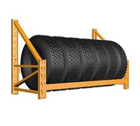 Tyre Rack Tire Rack Wall Mount Tire Storage Rack, Metal Garage Rack/Garage Wall Shelving, Heavy Duty Multi Tire Storage Shelf for Indoor Workshop Carport，One Color 150cm/59in