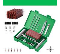 Tyre Repair Kit 59Pcs Car Van Tubeless Tire Emergency Puncher Strips Plug Tool