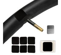 Tyre Repair Kit, Puncture Repair Kit, Round Patch for Bicycles, Self-Adhesive Breakdown Kit for Bicycles, Repair Kits for Bicycles, Self-Adhesive Puncture Repair