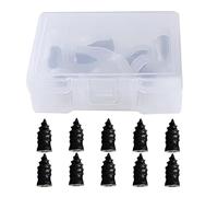 Tyre Repair Rubber - Repair Kit for Tubeless Tyres, Rubber Nails Kit, Repair Tool for Punctures in Electric Vehicles, Tyre Repair Screws Made of Rubber and Metal, Small and Large Op