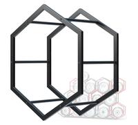 Tyre Rim Display Rack，Wheel Rims Shelf Organizer， Rims Tire Rack for Garage Home Trade Show Auto Repair Shop Floor Standing Tyre Hexagon Display Stand(BlackUnitFrame)
