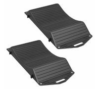Tyre Savers Black PP Practical Vehicle Shoes Set Car Garage Accessories vidaXL