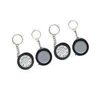 Tyre Shape Construction Tape Measure Measuring Ruler for Comfortable Grip in Any Setting, 1M Ranges Retractable Measure for Sewing