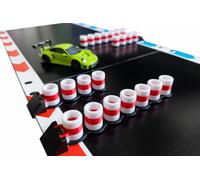 Tyre Stack for Carrera Hybrid Engstelle Obstacles Set, Race Track Accessories Barriers for Slot Car Racing