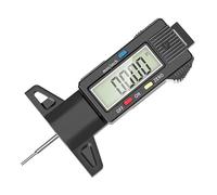 Tyre Tread Depth Gauge - 0-25.4mm/1" Portable Digital LCD Display for Cars, Vans, Trucks