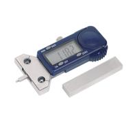 Tyre tread gauge. Sealey Digital Tyre Tread Depth Gauge - DVSA Approved C8-13