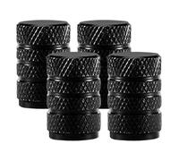 Tyre Valve Caps - Car Tyre Valve Caps | 4 PCS Tire Valve Stem Caps | Dustproof Valve Covers Wheel Air Caps Cover | Aluminum Tire Valve Cap Set Stem Covers | Tire Stem Caps for Auto