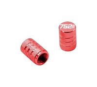 Tyre Valve Caps For 752S 302S/502C/TRK502X/TRK702X/TRK 502X/702X0 Tire Valve Caps Made Of Aluminum Alloy(Red)