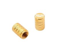 Tyre Valve Caps For 752S 302S/502C/TRK502X/TRK702X/TRK 502X/702X0 Tire Valve Caps Made Of Aluminum Alloy(Gold)
