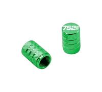 Tyre Valve Caps For 752S 302S/502C/TRK502X/TRK702X/TRK 502X/702X0 Tire Valve Caps Made Of Aluminum Alloy(Green)