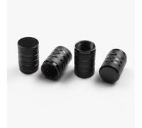 Tyre Valve Caps for Toyota Highlander Hybrid 2025, 4PCS Anodized Aluminum Dust Covers with O-Ring Seal, Corrosion Resistant Universal Fit