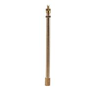 Tyre Valve Extensions For Twin Wheeled Transit, Valve Extensions, Valve Stem Extension Pole Brass Auto Tire Valve Stem Extension Pole Caps Extender Straight Bore Tyre Valve