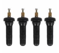 Tyre Valve Stems,Tire Pressure Monitoring System Sensor TPMS 4Pcs Rubber Sensor Valve Stem Snap In Type Tool for Car