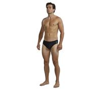 TYReco Solid Racer Brief Swimsuit Black