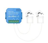TYREE Tuya Smart ZigBee Energy Meter Bidirectional with Current Transformer Clamp App Monitor Power 80A Easy to Use (2CT)