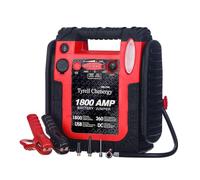 Tyrell Chenergy New Upgrade Car Battery Jump Starter & Portable Air Compressor, 1800A 20000mAh 12V Jump Box Power Station, 260PSI Tire Inflator (Up to 8.0L Gas/Diesel), LED Light, USB, Battery Booste