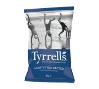 Tyrells Lightly Sea Salt Chips 40 g (Pack of 24)