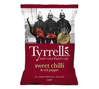 Tyrell's|Tyrrells, Sweet Chilli and Red Pepper Crisps, 12 x 150g