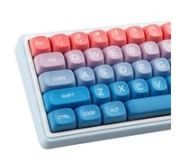 TYRIXKI PBT Keycaps 143 Keys MOA Profile Cute Rainbow Candy Keycap Dye-Sublimation Fairy Tales Keycaps Set Custom Keycap for Cherry Gateron MX Swithes Mechanical Keyboards