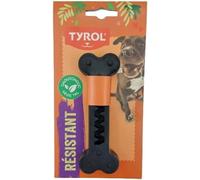 Tyrol - Dog Toy - Cronos Range - Occupation Dog Toy - Dog Bone - with Dog Treat Tank - Plant and Natural - 13 cm - Heavy Duty Toy - Made in Europe