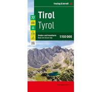 Tyrol, Road and Leisure Map, 1:150.000