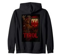 Tyrol T-Shirt Tyrolean Eagle The Land Tyrol the Faithful Deer Zip Hoodie