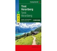 Tyrol - Voralberg Road and Leisure Map : 1:200,000 scale 7