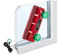 Tyroler Glider D4 Magnetic Window Cleaner for Double Glazing | Double Sided Window Cleaner Tool | Fits 2-40mm Window Thickness | Adjustable Force Control | Window Cleaning Equipment Magnetic