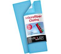 Tyroler Premium Replacement Microfiber Cleaning Cloths | Exclusively Designed for The Glider Magnetic Window Cleaner | Ultra-Soft, Non-Abrasive & Highly Absorbent (Blue - Pack of 2)