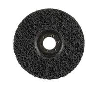 Tyrolit 898017 Premium Cleaning Disk, 28 Vl Gr, 125 mm x 22.23 mm, C Basto Design, Black Colour, 9800 Max Rpm, 7800 Recommended Revolutions, Box of 5