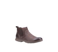 Hush Puppies Tyrone Leather MEMORY FOAM Mens - Brown - Size UK 6