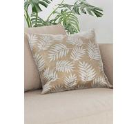 Tyrone Oakland Pair of 43x43cm Cushion Covers Latte