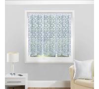 Tyrone Textiles Jersey Leaf All Over Sheer Lace Net Curtain with Slot Top - Drop - 114cm/45 - SOLD BY THE METRE