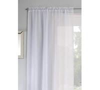 Tyrone Textiles Ltd Jewel White Diamante Voile Panel (Drop - 90" (229cm))