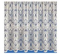 Tyrone Textiles Ltd Nottingham Cream - Thick Traditional Heavy All Over Lace Net Curtain - Sold by the Meter (Drop - 45" / 114cm)
