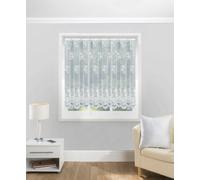 Tyrone Textiles Chicago Floral Lace Sheer Net Curtain Panel (500 x 114cm)
