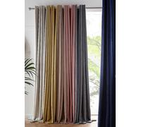 Tyrone Vogue Pair of Blockout Thermal Eyelet Curtains Blush