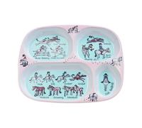 Tyrrell Katz Horse Divided Plate in Pink Tyrrell Katz Pink