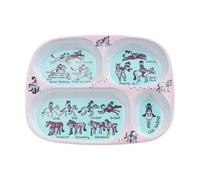 Tyrrell Katz Horse Divided Plate in Pink Tyrrell Katz Pink