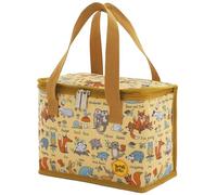 Tyrrell Katz Insulated Foldable Kids Lunch Tote · Woodland Design Children's Lunch Bag · Made from Long Lasting RPET Polyester Fabric · Double Zip Opening · Size: 23 x 18 x 13 cm