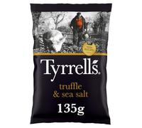 Tyrrells Black Truffle & Sea Salt Sharing Crisps 135g