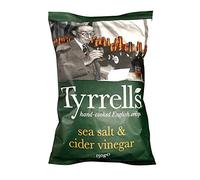 Tyrrells Cider Vinegar and Sea Salt English Crisps 150 g